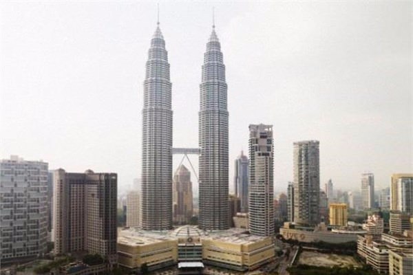 Kuala Lumpur, Malezya  <br>  ehirde toplam 608 tane gkdelen bulunuyor.
