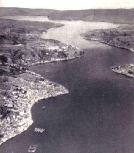 Bakir boazdan nadir bir grnt / stanbul Boaz