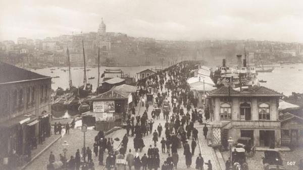 Ahap Galata Kprs'ne Eminn'nden bak (1900'l yllarn ba)