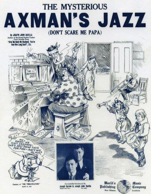 ehir sabaha kadar sokakalrda jazz mzikle dans etmi, resmi tatil olmutur. hala kim olduu bilinmemekte. (Axeman of New Orleans)