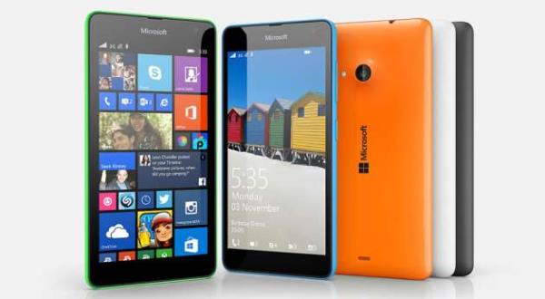 Microsoft Lumia 535<br>  Yaklak fiyat: 600 TL