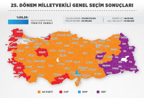 HDP&#8217;ye oylarn yzde 14&#8217; bakanl engellemek iin gitti  <br>  7 Haziran seimlerinde semenlere oy verecekleri partiye neden oy verdiklerini sorduk. CHP &#8211; MHP ve HDP&#8217;ye verilen oylarda ideolojik etkinin AK Partiye verilen oylara gre daha fazla olduunu gryoruz.  <br>  Adil Gr'n seim analizi