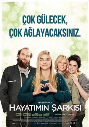 Hayatmn arks<br>    Eric Lartigau`nun ynettii filmde Karin Viard, Franois Damiens, Eric Elmosnino ile Louane Emera oynuyor. Gen arkc Louane Emera`nn canlandrd 16 yandaki "Paula" ile mandraclk yapan iitme engelli ailesinin barolnde yer ald komedi-dram filmi.