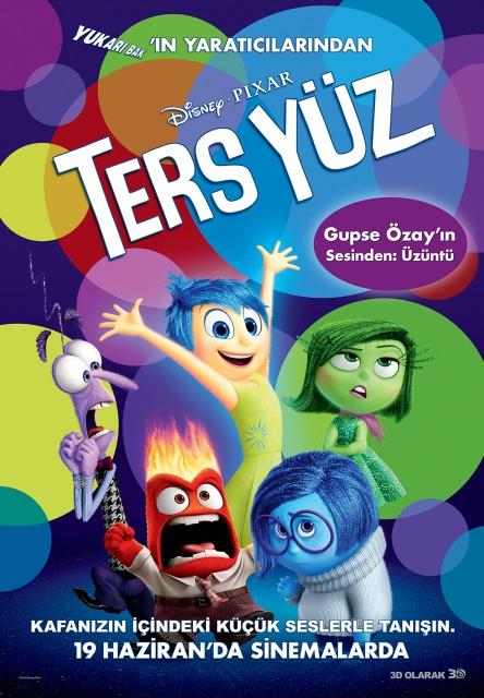 Ters Yz<br>    Pete Docter`in ynettii "Ters Yz" haftann animasyon filmi. Gupse zay`n seslendirmesini yapt film, bulutlarn zerinde macera dolu bir balon yolculuundan canavarlarla dolu bir ehre var hikayesini konu alyor.