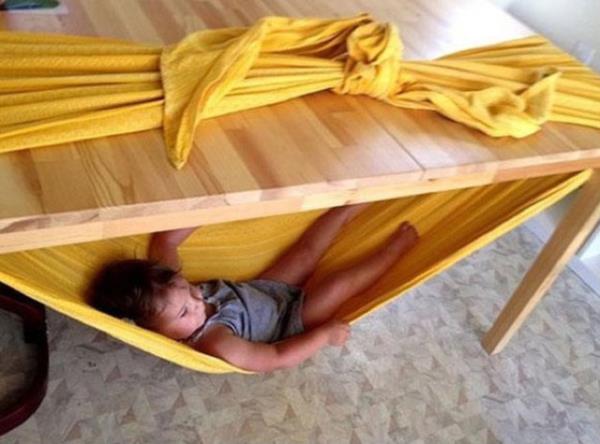 Bir yatak rts, tembel gnlerde bir hamak olabilir.