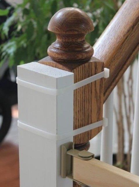 Kablo balar ile kolayca bebek kapy monte edebilirsiniz.