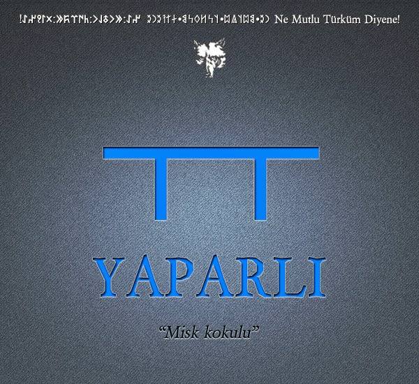 8- YAPARLI  <br>  Yeni Yapar - Bolu-Gerede Eski Yapar - orum-Alaca