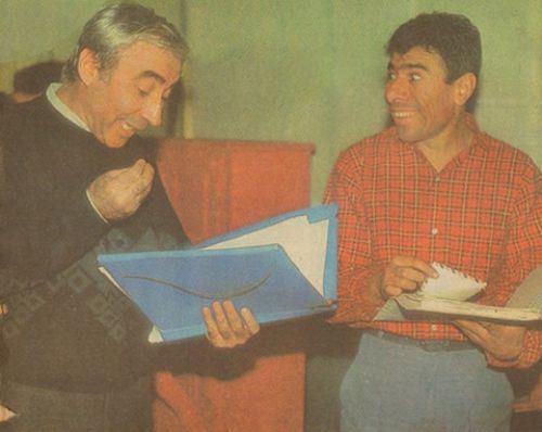 1985 ener en ve lyas Salman bir film iin provada