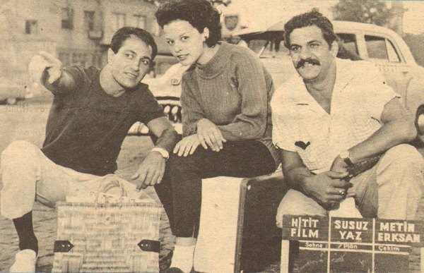 Susuz yaz filminden bir kamera arkas grnt