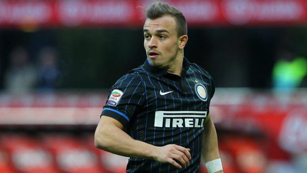 Xherdan Shaqiri - Bayern Mnih'ten Inter'e (Kiralkt, bonservisi 18 milyon Euro karlnda alnd)