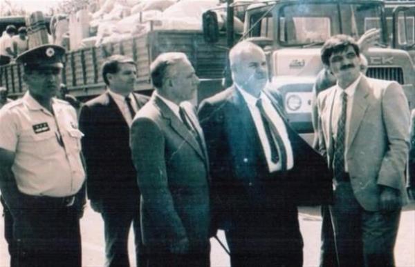 Gl slam Kalknma Bankas'nda alrken tampon blgede incelemelerde bulunuyor.