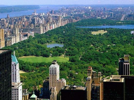 2. Central Park - Yzeyi (NY, ABD.)   Central Park, Monaco&#8217;dan daha byktr. 840 dnmlk bir alana yaylr.