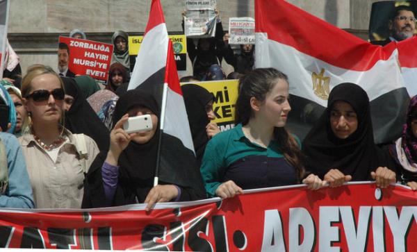 Trkiye'de Msr protestolar