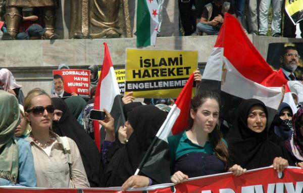 Trkiye'de Msr protestolar