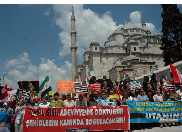 Trkiye'de Msr protestolar