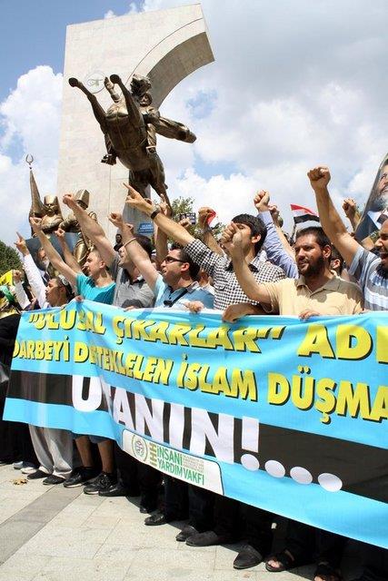 Trkiye'de Msr protestolar