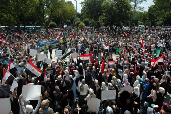 Trkiye'de Msr protestolar