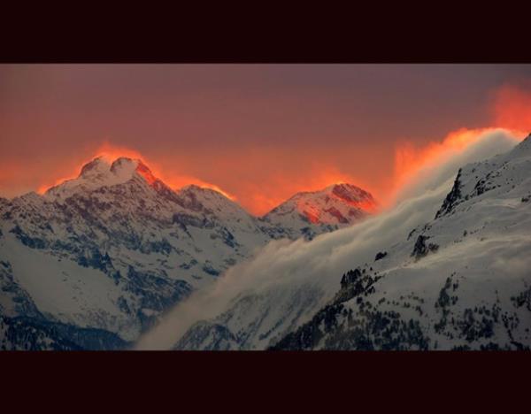 St. Moritz dan aydnlatan gnbatm...  -svire