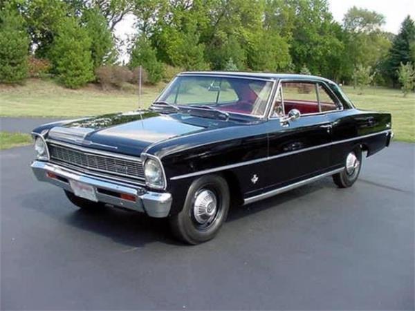 Chevrolet Chevy II, 6 silindir bir motora sahipti ve saatte 120 km hz yapabiliyordu.