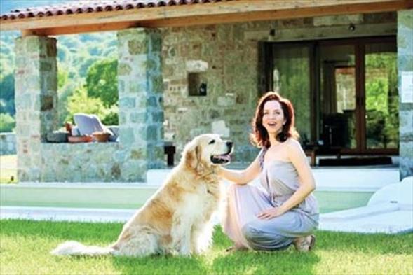 Sertab Erener'in Bodrum'daki evi...