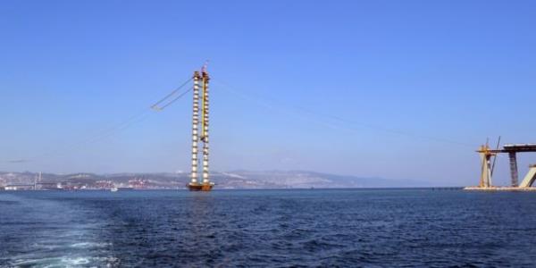 Kaya, yaplan almalarn ardndan u an mart ayndaki seviyeyi yeniden yakaladklarn ifade ederek, "Kedi yolunun u anda en dk seviyesi deniz zerinde 74 metre, en yksek noktas kulenin en st ksm olan 202 metredir.