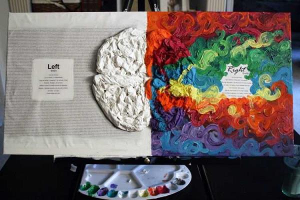 Beynimizin iki yars birbirine eit deil  <br>  Beynimizin iki lobu her ne kadar birlikte alsa da, sol lob, konuma, matematiksel ilemler, diziler, saylar ve analiz gibi konularda yetenekliyken, sa lobumuz, ritm, hayal kurma, renkler, boyut, hacim ve mzik gibi konularda uzman. Bu iki lob ayrca birbirine ayna olarak ters tepki veriyor, yani sol ayamza bir ine batarsa bu beynimizin sa lobunu harekete geiriyor. En garip gerek ise u: beynin bir lobu tamamen alnsa bile insan tek lobla yaamaya devam edebiliyor.