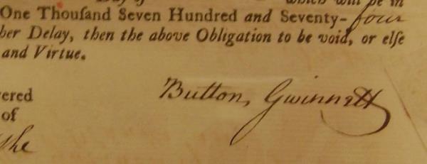 5. Dnyann en pahal imzas<br>    Button Gwinett. 722.500 dolar