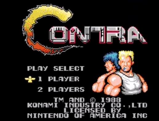 13- Contra<br>  Piyasaya k tarihi: 20 ubat 1987 Oynanabildii konsollar: Nintendo