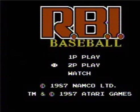 33- R.B.I. Baseball<br>  Piyasaya k tarihi: 1986 Oynanabildii konsollar: Nintendo Entertainment System