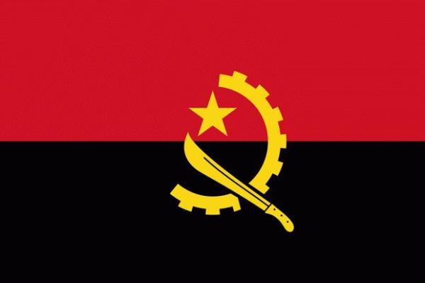 Angola: Bayraktaki semboller, ülkenin yönetim şeklinden de etkilenerek orak ve çekiç formunda dizilmiştir ve bu simgeler tarım ve endüstri işçilerini ifade eder. Sarı renk, yeraltı zenginliklerinden kaynaklanan ekonomik refahı; kırmızı ve siyah ise özgürlük ve ölümü ifade eder.