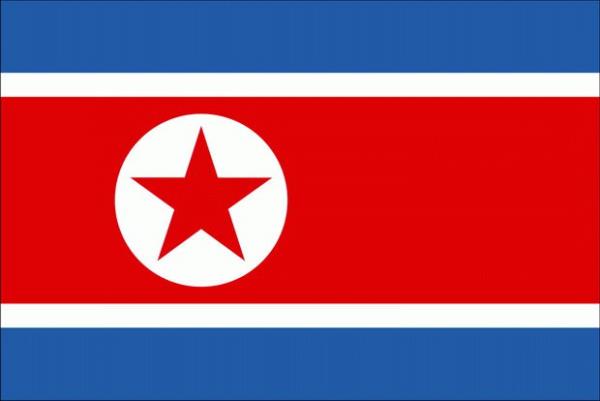 Kuzey Kore: Beyaz çember içindeki kırmızı yıldız komünizmin sembolüdür. Japon İmparatorluğu'ndan bağımsızlığın alınması ile Güney Kore bayrağında da bulunan Taoizm'in sembolü Taeguk yuvarlağının üzerine esinlenme ile yapılmışsa da zamanla bu şeklini almıştır.Bayrağın zeminindeki kırmızı renk devrimci vatanseverliği, mavi renkli şeritler ise bağımsızlık için çarpışma arzusunu simgeler.