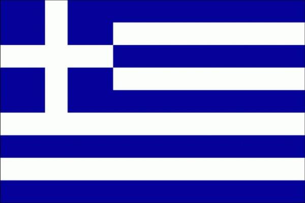Yunanistan: Mavi rengi, deniz ve gök renginden alıyor.Rüzgarlı bir havada bayraklarına baktıkları zaman Ege Denizi'nin dalgalanmasını hissediyorlarmış.Yat ay 9 çizgiyse, Osmanlı İmparatorluğu zamanında, Osmanlılar'dan istedikleri 9 isteğe bağlıyorlar. Sol üst köşedeki haç işaretiyse Ortodoks kilisesini ve bu Ortodoks kilisesinin Yunan milleti üzerindeki etkinliğini ifade ediyormuş.