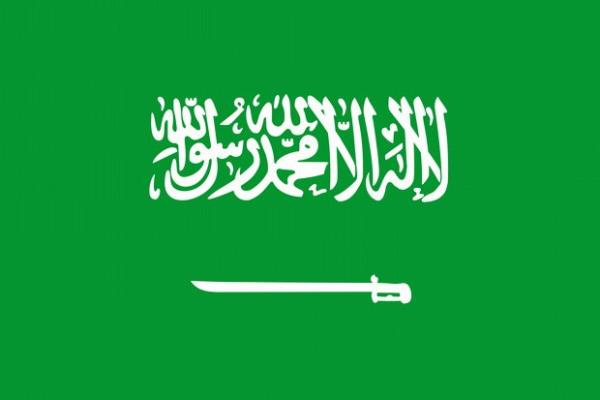 Suudi Arabistan: Yeşil zemin İslamiyet'i simgeler.Bayraktaki arapça yazı Kelime-i Şahadet'tir. Altındaki kılıç ise kral Abd-al-Aziz'i simgeler.