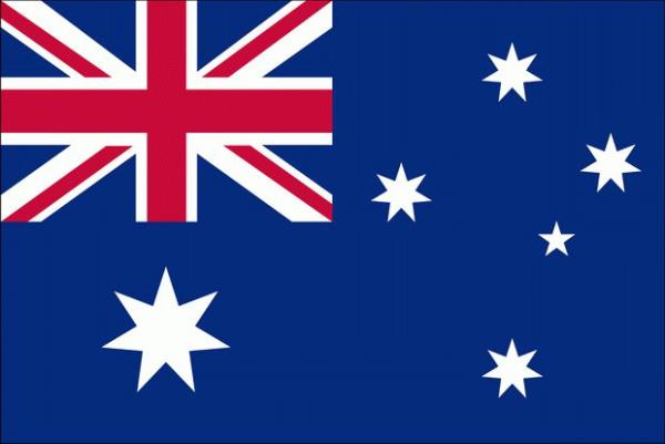 Avustralya: Britanya bayragi, ülkenin nüfusunun temelini oluşturan Britanyalılar'ı simgeler. Çünkü Avustralya eski bir İngiliz koloni devletidir. Federasyon yıldızının ve yedi kolu ise Avustralya'nın kendi ile birlikte altı ana coğrafi veya siyasi bölgelerini simgeler. Güney haçı ise Avustralya'nın her yerinden görülebilen bir yıldız kümesidir.