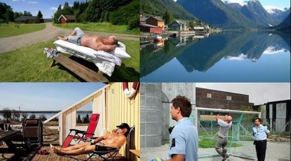 Dnya byle cezaevi grmedi.. Norve'te bir adada bulunan bu cezaevi 5 yldzl otel konforunda..