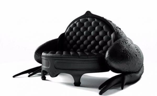 Kurbaa Kanepesi  <br>  Bu ilgin kanepe spanyol tasarmc Mximo Riera tarafndan yapld.