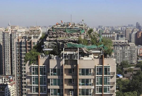 in&#8217;in Pekin kentinde yer alan bu at katn sahibi, yasad yollarla bir &#8220;gkdelen bahesi&#8221; yapm. Ancak komularn ikayeti ve hkmetin devreye girmesi sonucu bahe iiler tarafndan yklmak zorunda kalm.