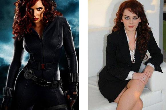 14. Black Widow(Natasha Nomaroff) / Demet Evgar