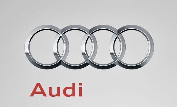 Almanya'nn en nemli otomobil firmalarndan olan Audi'nin kurucusu August Horch&#8217;un ismi latincede &#8216;dinle&#8217; anlamna geliyordu. Ancak Horch bu ismi baka bir araba irketine vermiti. Semboldeki 4 daire araba irtetlerinin birliini gsteriyor: AUDI VE DKW, HORCH ve Wanderer.