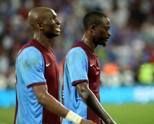 TRABZONSPOR (11): Esteban, Carl Medjani, Luis Pedro Cavanda, Jose Bosingwa, Douglas, Kevin Constant, Stephane M'bia, Marko Marin, Alexandru Bourceanu, Oscar Cardozo, Dame N'Doye