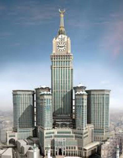 2-Makkah Clock Royal Tower Uzunluu:601 m Yapm yl:2012