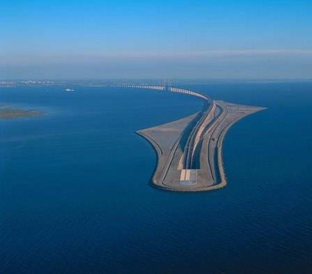 Danimarka'ya kadar uzanmamasnn nedeni ise Danimarka tarafndaki ksmn Kopenhag Havaalan&#8217;na ok yakn bir blge olmas nedeniyle gvenlik asndan uygun grlmemitir.