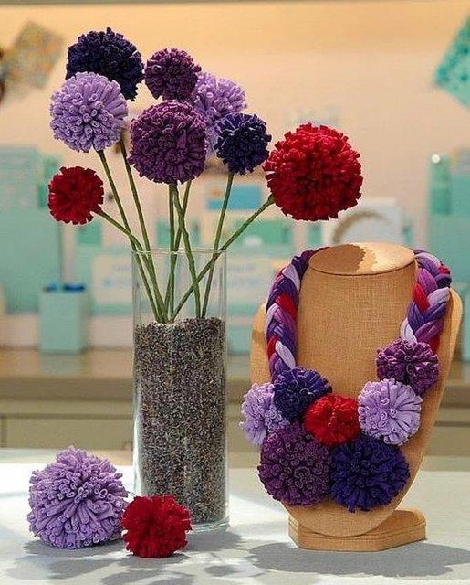 Kuma ponponlar ister sizi ister evinizi gzelletir.