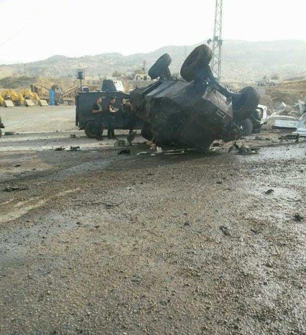 Pervari'de 8, Da�l�ca'da 16 ve I�d�r'da ise 13 g�venlik g�c�m�z� �ehit verdi�imiz sald�r�larda PKK �nceden yola d��edi�i tonlarca a��rl�ktaki patlay�c�lar� infilak ettirdi. Hatta Da�l�ca'da her biri 400 kilodan olu�an 8’li "Toll Sarya" d�zene�i kullan�ld�.