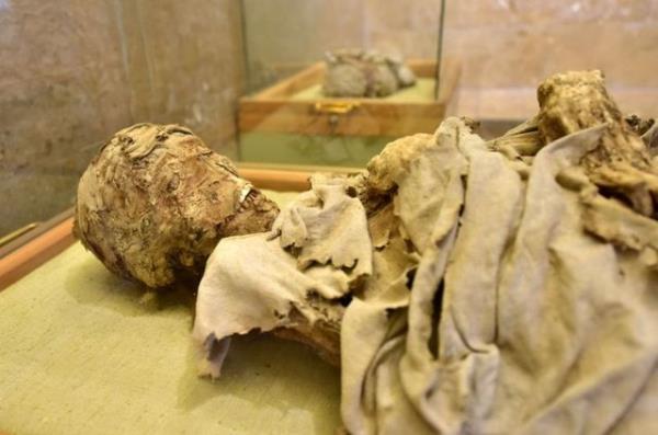 Nide Mzesi'nde ise Ihlara Vadisi'nde bulunan ve milattan sonra 10. yzyla ait Rahibe Mumyas ile anl Kilise kaak kazs sonucunda bulunan, 13. yzyla tarihlenen 4 adet ocuk mumyas sergileniyor.