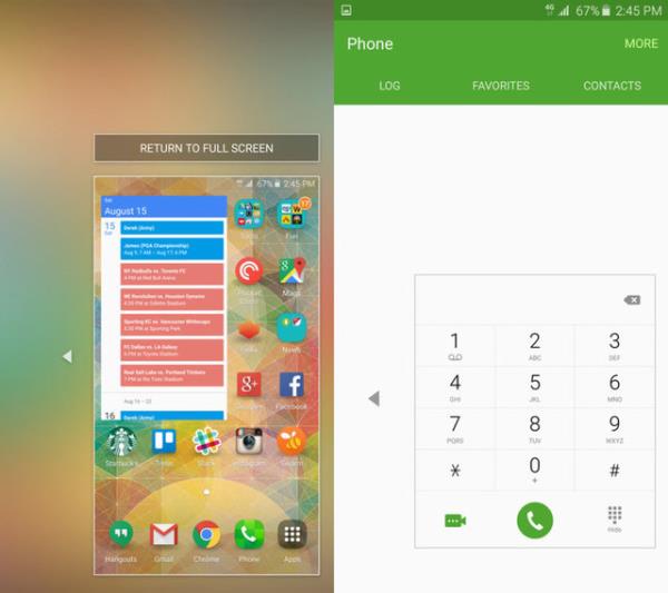 &#8220;Ekran boyutunu klt&#8221; seeneine dokunarak ekran tek elle rahatlkla ulaabilecek bir hale getirebilir, kk ekrannz sa ya da sola tayabilir ve bu ekran eski haline getirmenizi salayan butona dokunmadnz srece bu ekilde kullanabilirsiniz