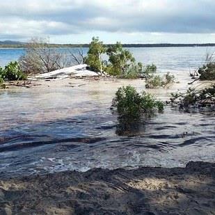 Grntlenen byk kntlerden biri ise, kamp alannn ortasndaki byk bir ardak.