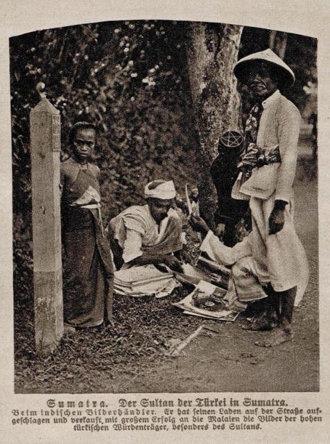 Endonezya Sumatra`da Sultan Read Posteri, 1910