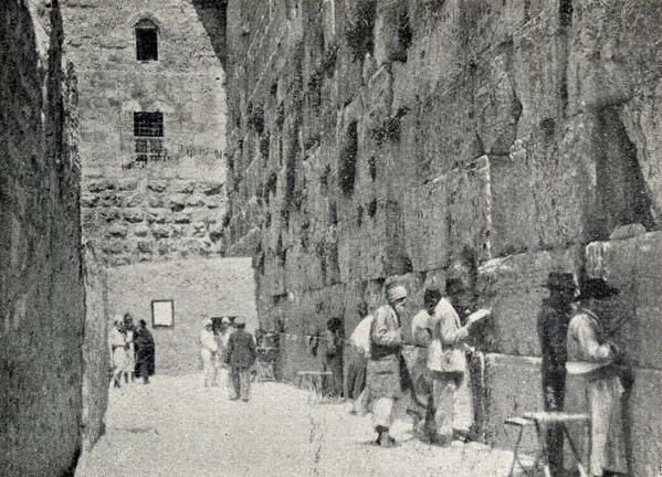 Osmanl Kuds`, Alama Duvarnda Yahudiler, 1900`ler