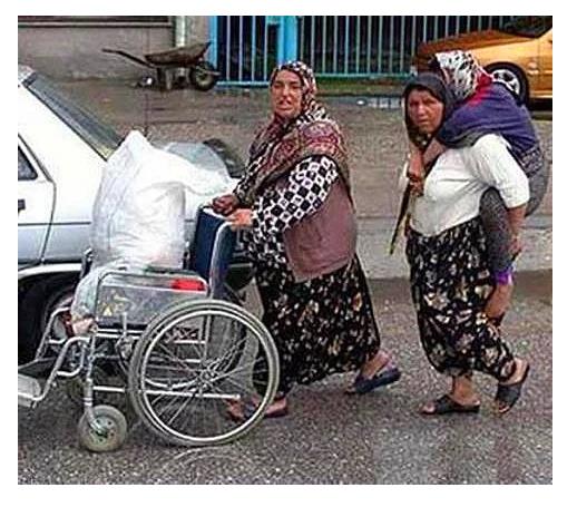 5. Teyze seni tamas daha kolay, gel!